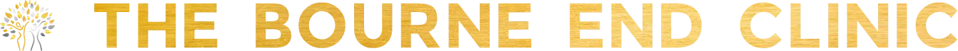 The Bourne End Clinic logo with tree and text